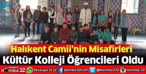 Halıkent Camii'nin Misafirleri Kültür Kolleji Öğrencileri Oldu