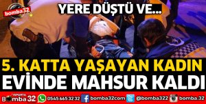 HALIKENT MAHALLESİNDE KURTARMA OPERASYONU