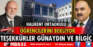 HALIKENT ORTAOKULU ÖĞRENCİLERİNİ BEKLİYOR