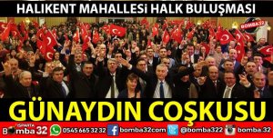 HALIKENT'TE GÜNAYDIN COŞKUSU