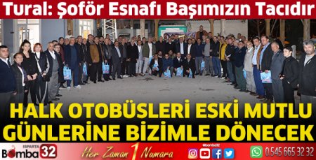 Halk Otobüsleri eski mutlu günlerine bizimle dönecek 