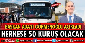 HALK OTOBÜSLERİ HERKESE 50 KURUŞ OLACAK