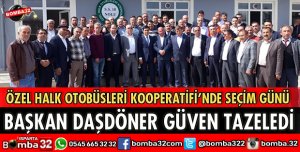 HALK OTOBÜSLERİ KOOPERATİFİ’NDE SEÇİM GÜNÜ