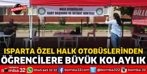HALK OTOBÜSLERİNDEN ÖĞRENCİLERE KOLAYLIK