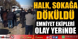 Halk sokağa döküldü