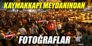 Halk sokağa döküldü..