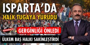 HALK TUGAYA YÜRÜDÜ