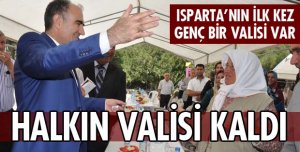 HALK VALİSİNİ ÇOK SEVDİ