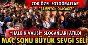 HALKIN VALİSİ SLOGANLARI ATILDI