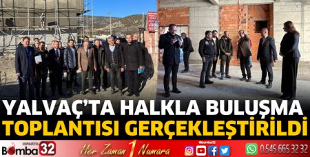 Halkla buluşma toplantısı gerçekleştirildi