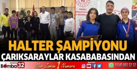 Halter şampiyonu Çarıksaraylar Kasabasından