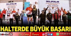 Halterde Büyük Başarı