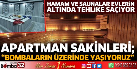 Hamam, saunalar tehlike saçıyor