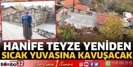 Hanife teyze yeniden sıcak yuvasına kavuşacak