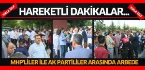 Hareketli dakikalar...