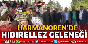 HARMANÖREN'DE HIDIRELLEZ GELENEĞİ