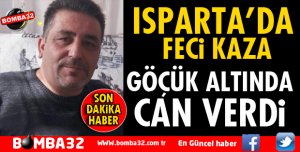 HARUN ALPTEKİN GÖÇÜK ALTINDA KALARAK CAN VERDİ