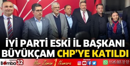 Hasan Büyükçam CHP’ye katıldı