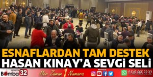 Hasan Kınay'a sevgi seli