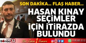 Hasan Kınay'dan itiraz başvurusu