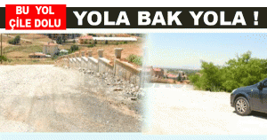 Hastane yolu çile dolu 