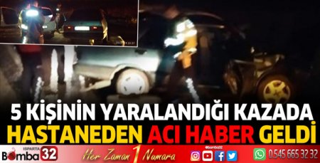 Hastaneden acı haber geldi!