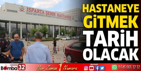 Hastaneye gitmek tarih olacak