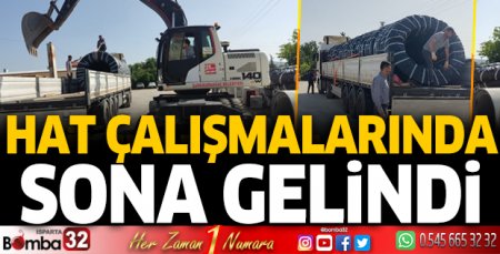 Hat çalışmalarında sona gelindi