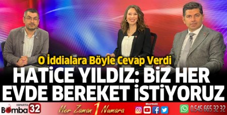 Hatice Yıldız, o iddialara cevap verdi