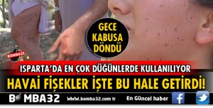 HAVAİ FİŞEKLER MEZUNİYET GECESİNİ KABUSA ÇEVİRDİ