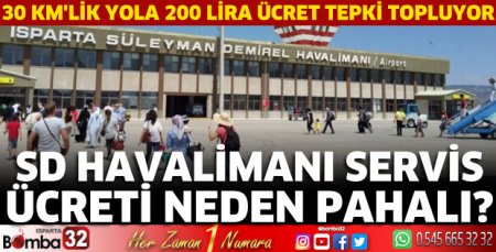 Havalimanı servis ücreti neden pahalı?