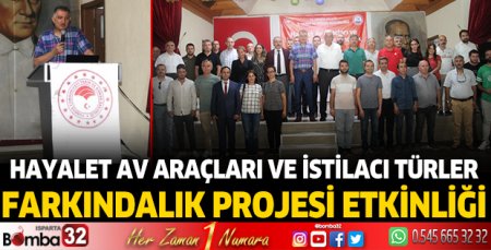 Hayalet Av Araçları Ve İstilacı Türler Farkındalık Projesi etkinliği