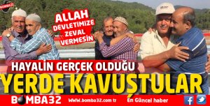 HAYALİN GERÇEK OLDUĞU YERDE KAVUŞTULAR 