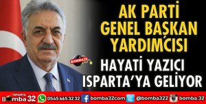 HAYATİ YAZICI ISPARTA'YA GELİYOR