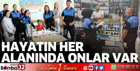 Hayatın her alanında onlar var