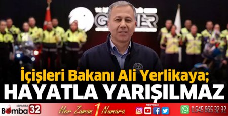 Hayatla yarışılmaz