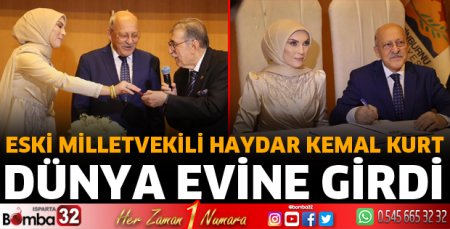 Haydar Kemal Kurt evlendi