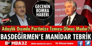 HAYDAR KEMAL KURT’TAN BAŞDEĞİRMEN’E MANİDAR TEBRİK
