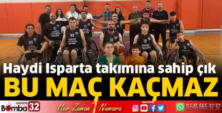 Haydi Isparta takımına sahip çık