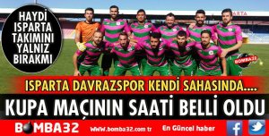 HAYDİ ISPARTA TAKIMINI YALNIZ BIRAKMA