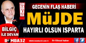 HAYIRLI OLSUN ISPARTA 