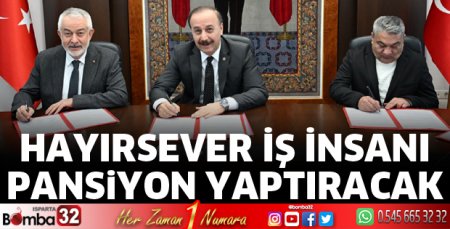 Hayırsever İş İnsanı Pansiyon Yaptıracak