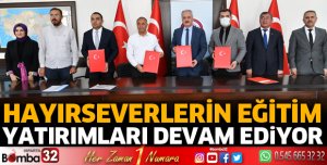 Hayırseverlerin eğitim yatırımları devam ediyor