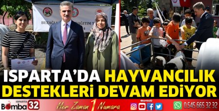 Hayvancılık destekleri devam ediyor