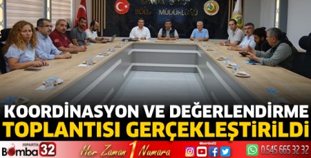 Değerlendirme Toplantısı gerçekleştirildi