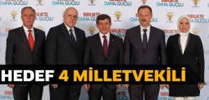 HEDEF 4 MİLLETVEKİLİ