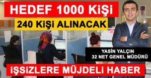 HEDEF BİN KİŞİ