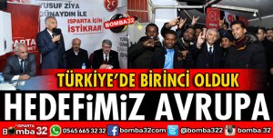 HEDEFİMİZ AVRUPANIN EN İYİSİ OLMAK