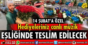 HEDİYELERİNİZ CANLI MÜZİK EŞLİĞİNDE TESLİM EDİLECEK