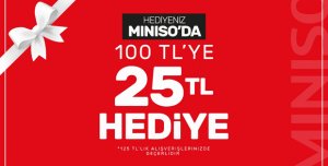 HEDİYENİZ MINISO’DA